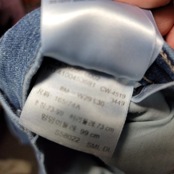 Vintage Classic Straight Red Tab Levi's Size 8 - Picture 13 of 15